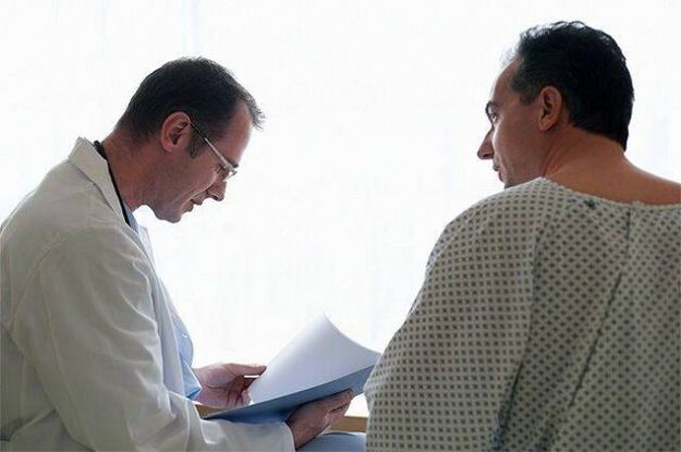 Arst määrab patsiendile prostatiidi ravimid